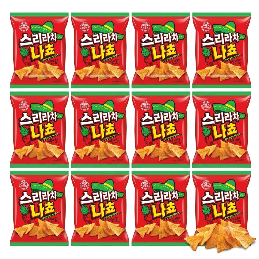 오뚜기)스리라차나쵸120g(대용량) ,12개 한박스